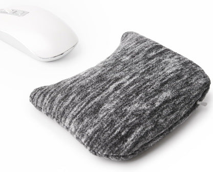 Large Mouse Wrist Rest Bean Bag, Ergonomic Mouse Support Pad Filled Ergo Beads for Computer, Laptop, PC Gaming (Dark Gray)