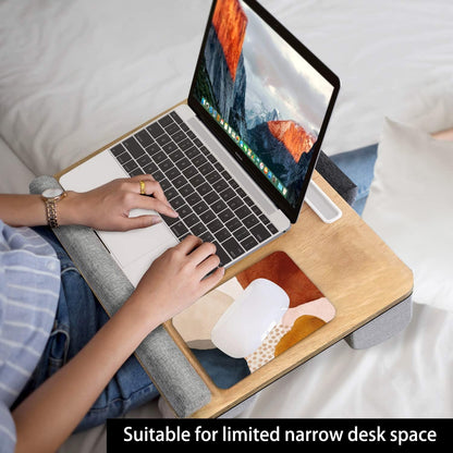 Audimi Small Mouse Pad 6 x 8 Inch, Mini Mouse Pad Thick for Laptop Wireless Mouse Home Office Travel, Portable & Washable (Black)