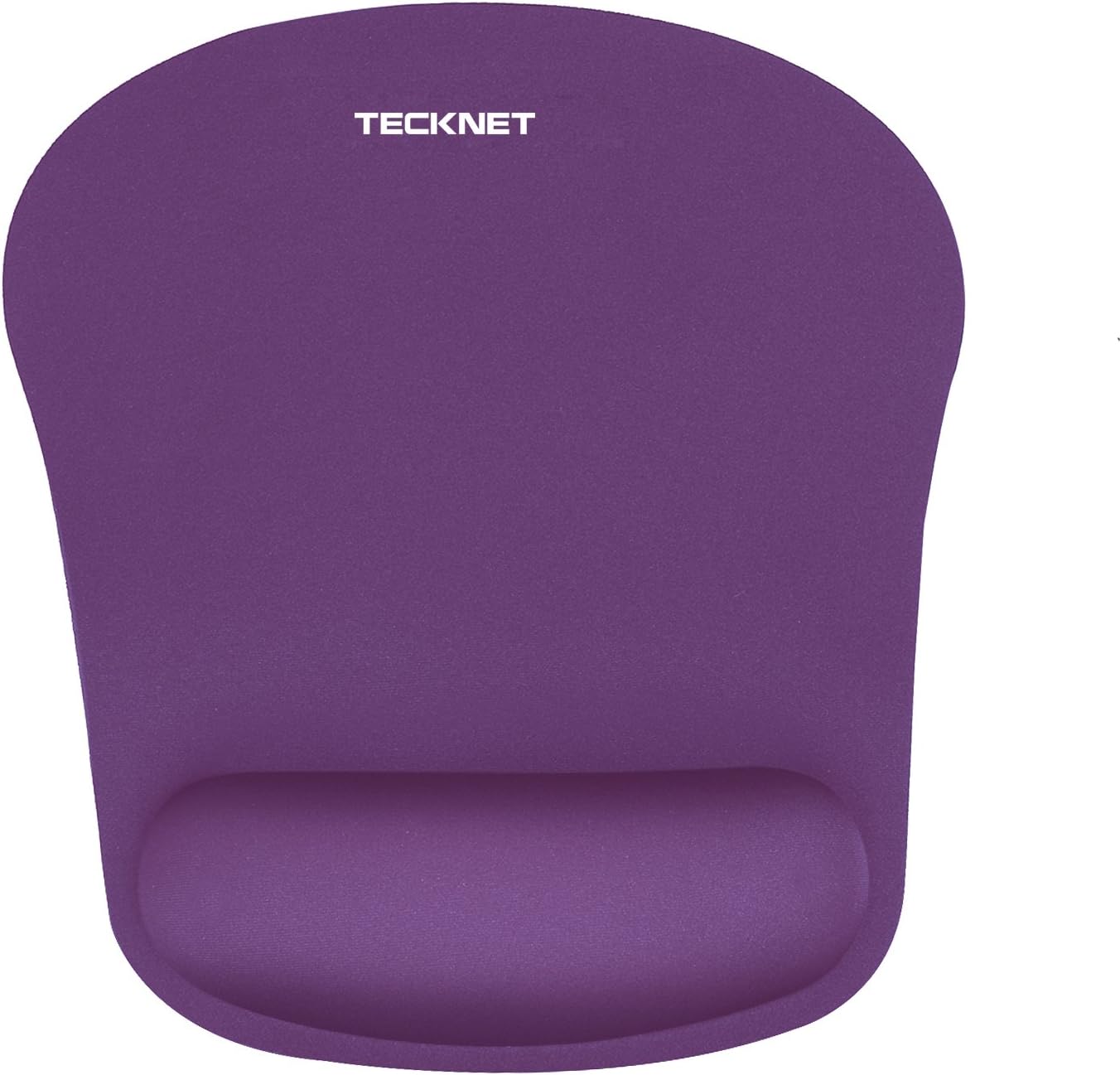 TECKNET Ergonomic Mouse Pad with Wrist Rest, Soft Mousepad with Massage Design, Memory Foam and Non-Slip PU Base for Pain Relief, Gaming Mouse Pad for Desk, Home, Office, 12x8 Inches, Black