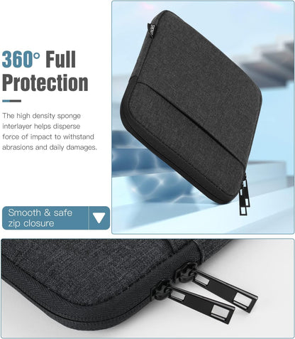 TiMOVO 9-11" Tablet Sleeve Bag for iPad 11-inch A16 2025, iPad 10.9"/10.2"| Air 11 Inch/5th/4th Gen. 10.9", Galaxy Tab A9+/A11Plus 11", Protective Bag Fit Smart Keyboard, Dusty Blue