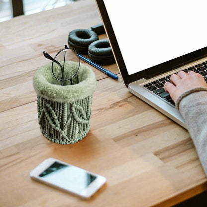 HOSROOME Glasses Holder for Nightstand Boho Decor Eyeglass Holder Stand for Office Desk Organizer