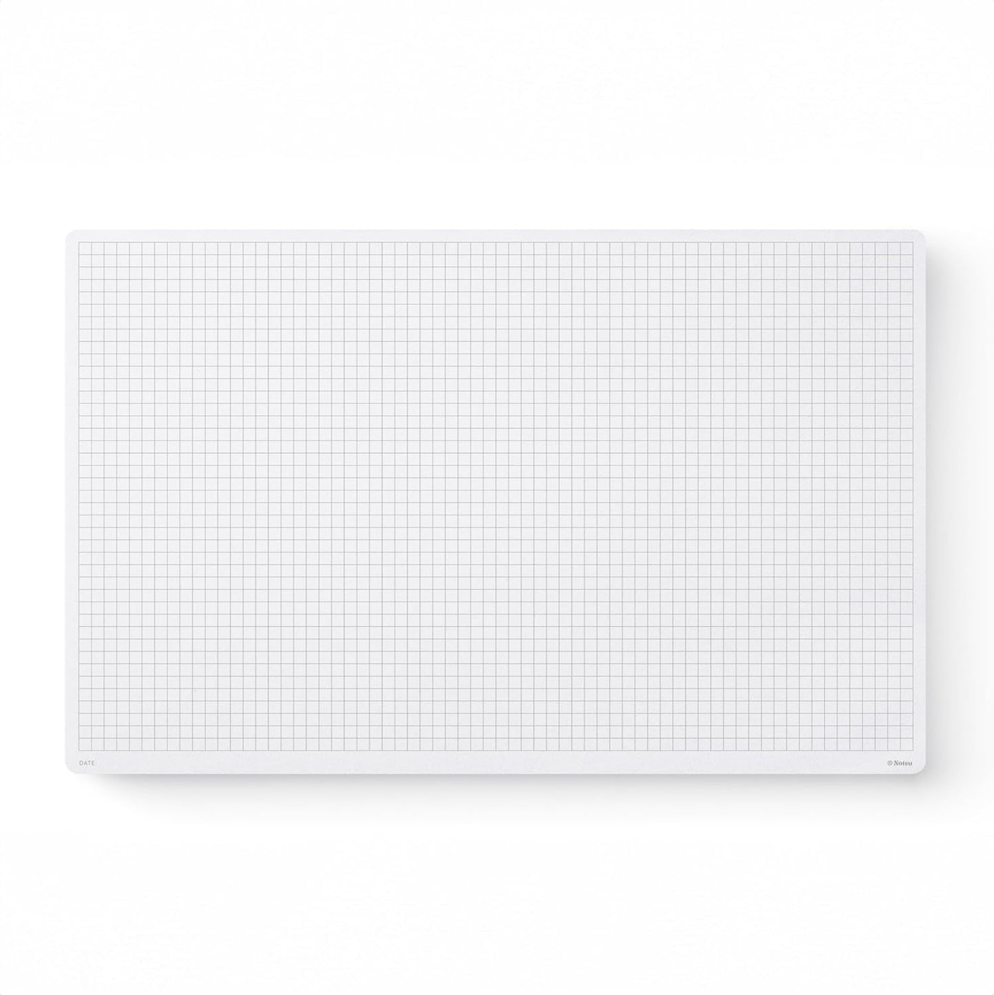 Notsu Dot Grid Desk Notepad 2 Pack | Minimalist Dotted Memo Mouse Pads with Premium Thick Paper, Small 5.5" x 8.5"