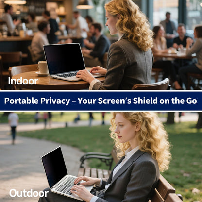 16 Inch 16:10 Laptop Privacy Screen Filter, Anti Blue Light Glare & Anti Scratch Computer Privacy Shield for 16" with 1920x1200 Aspect Ratio Laptop