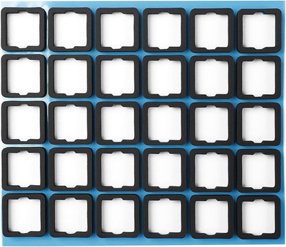 120Pcs Silencers Pad Silencers Foam Sound Dampeners Sheet for Mechanical Keyboard Switches Pad Silencers Pad Bottom Cotton Mechanical Keyboard