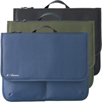 LIHIT LAB Tablet Sleeve with Pockets, 11.5 x 1 x 9.5, Black (A7767-24)
