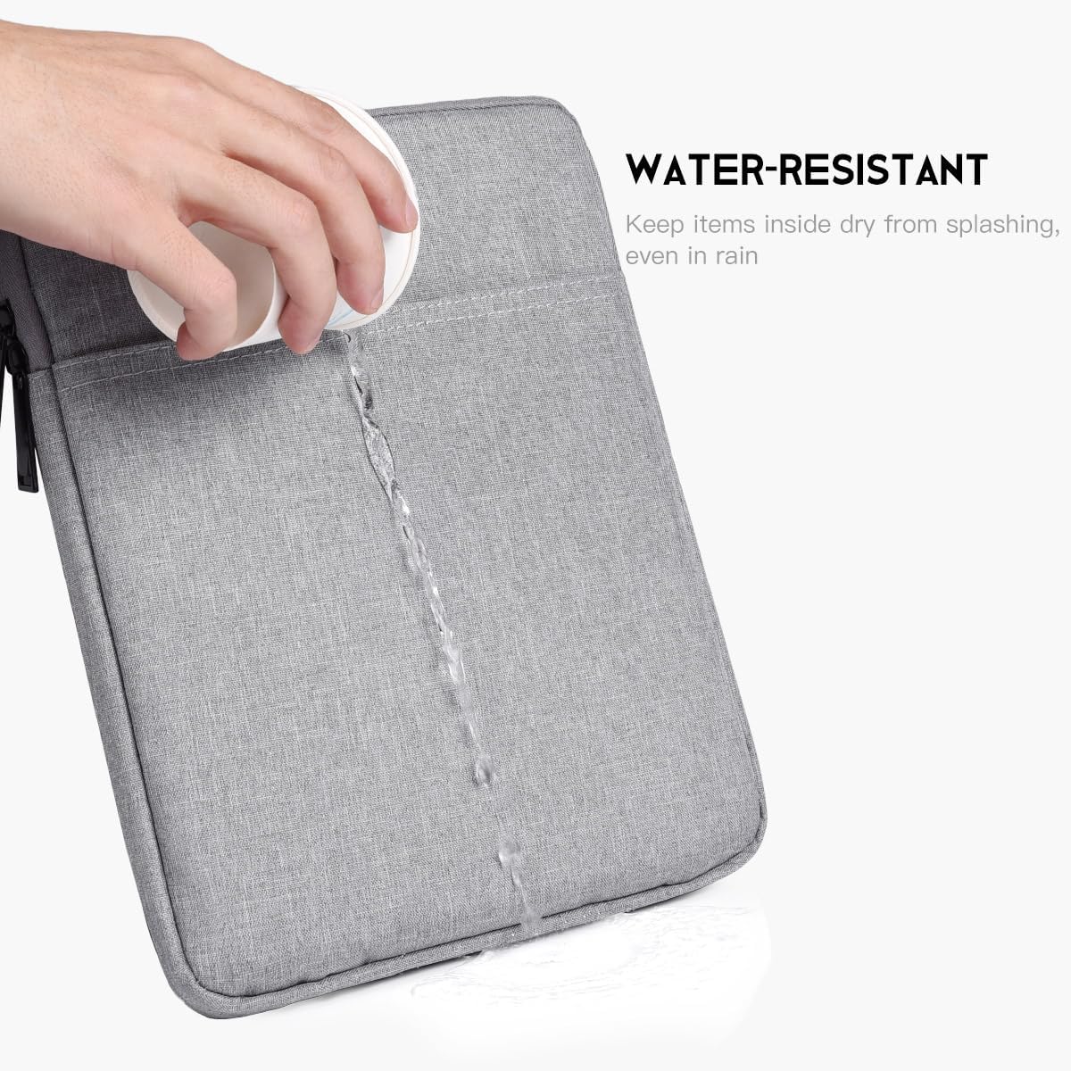 9-11 inch Tablet Sleeve Case for Fire Max 11 Tablet/Kindle Fire HD 10 Plus 10.1", iPad Pro M5 M4 /A16 11-in, iPad Air M2 M3 M4, 10.2 10.5 10.9 iPad Air, Galaxy Tab A9+ Plus, Fit Magic Keyboard -Purple
