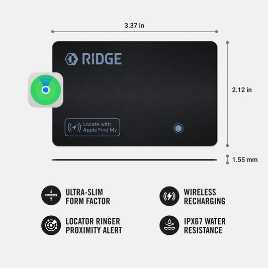 Ridge Wallet Tracker Card