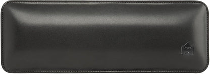 Bailey Compact by Castle - Wrist Rest for Keyboards with Around 61 Keys - Leather Ergonomic Computer Extra Firm Keyboard Wrist Support for Typists, Gaming, Heavy Office Use (Stone, Compact Size)