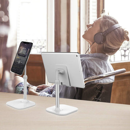Doboli Cell Phone Stand, Valentine's Day Gifts for Teens Girls Boys Adults Women Men Mom Wife, Phone Stand for Desk, Phone Holder Stand Compatible with iPhone and All Mobile Phones Tablet, Pink