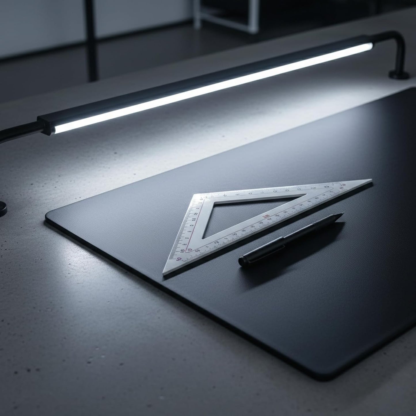 Dacasso Leather Desk Pad Without Side Rails