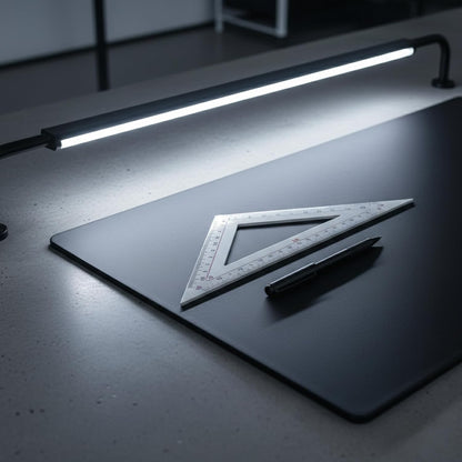 Dacasso Leather Desk Pad Without Side Rails