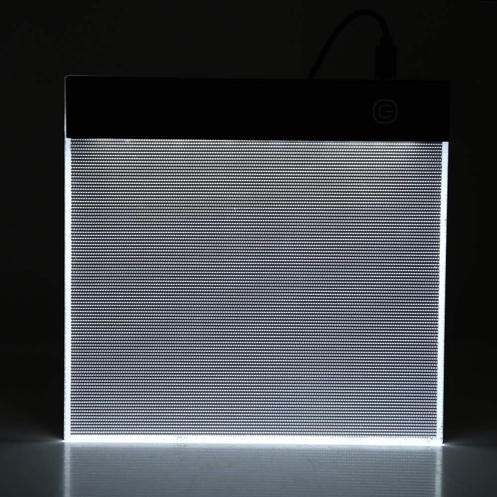 LED Tracing Light Box Board, Adjustable Brightness A5 USB Art Drawing Sketching Copy Pad for Tattoo Drawing, Streaming, Sketching