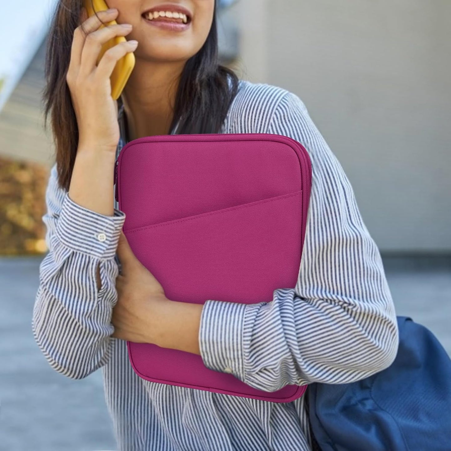Dadanism 9-11" Tablet Sleeve Bag Carrying Case for iPad (A16) 11th Gen 11", iPad 10th Gen 10.9" Air 5/4, iPad Air M4/Pro 11", iPad 9/8/7th, Galaxy Tab A11+ Plus 11", Remarkable 2 10.3", Black