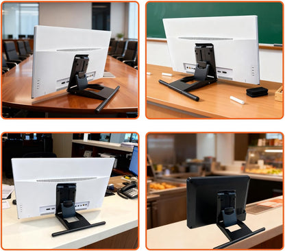 Adjustable 14-27 inch Drawing Tablet Stand Digital Graphics Tablet Monitor Base Bracket Suitable for Universal VESA Support for Lenovo/dell, Kamvas 20/Kamvas 22/Plus/Kamvas 24(Black)