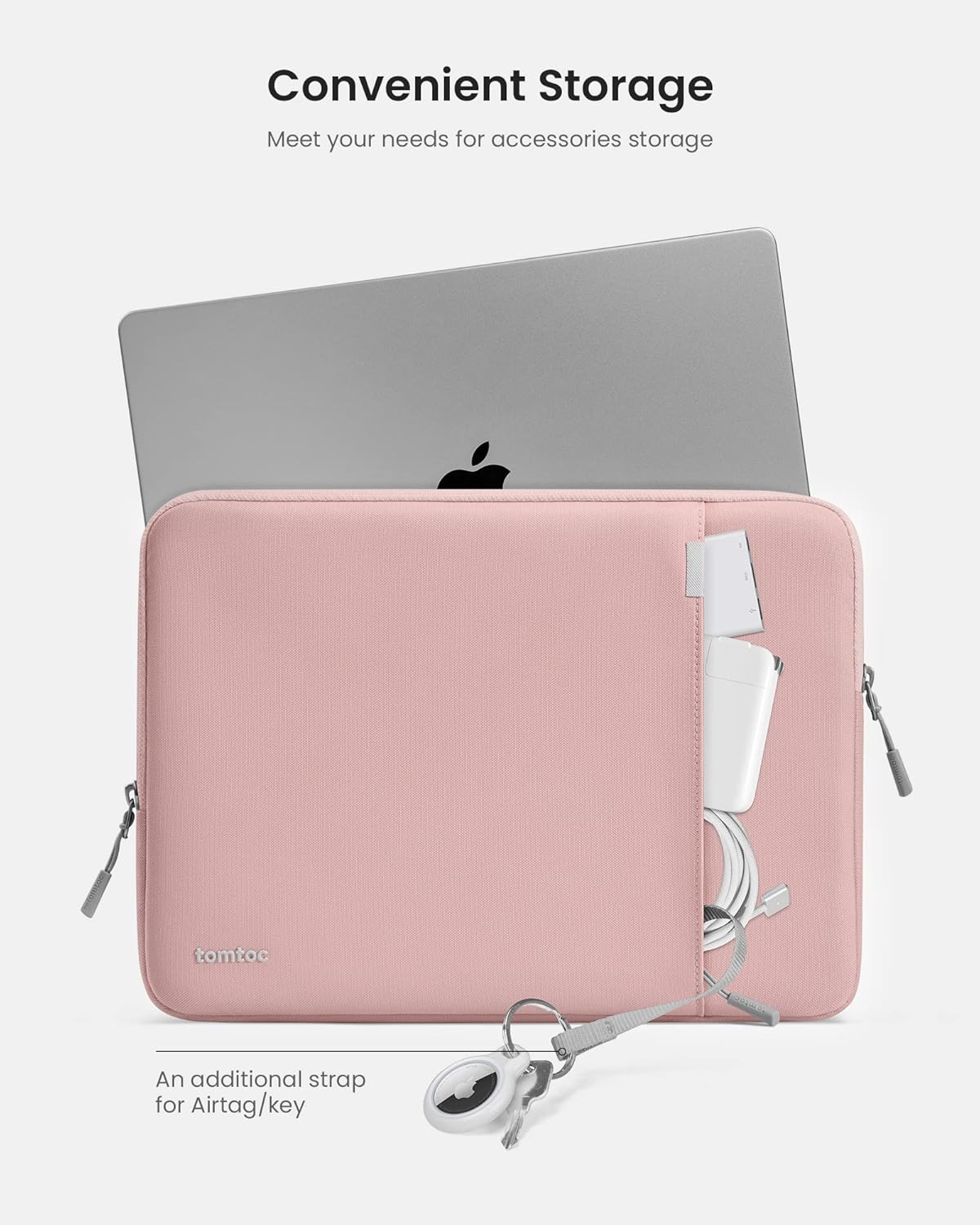 tomtoc 360° Protective Tablet Sleeve for 2026 iPad Air 11-inch (M4/M3/M2), iPad Pro 11-inch (M5/M4/4th/3rd/2nd/1st Gen) with Magic Keyboard/Smart Keyboard Folio, 11" iPad Water-Resistant Tablet Case