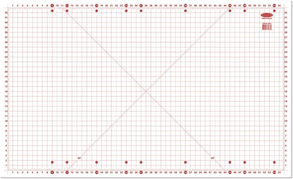 Sullivans USA Cutting Mat with grid (38233), 59 inch by 36 inch, for Sullivans Home Hobby Table