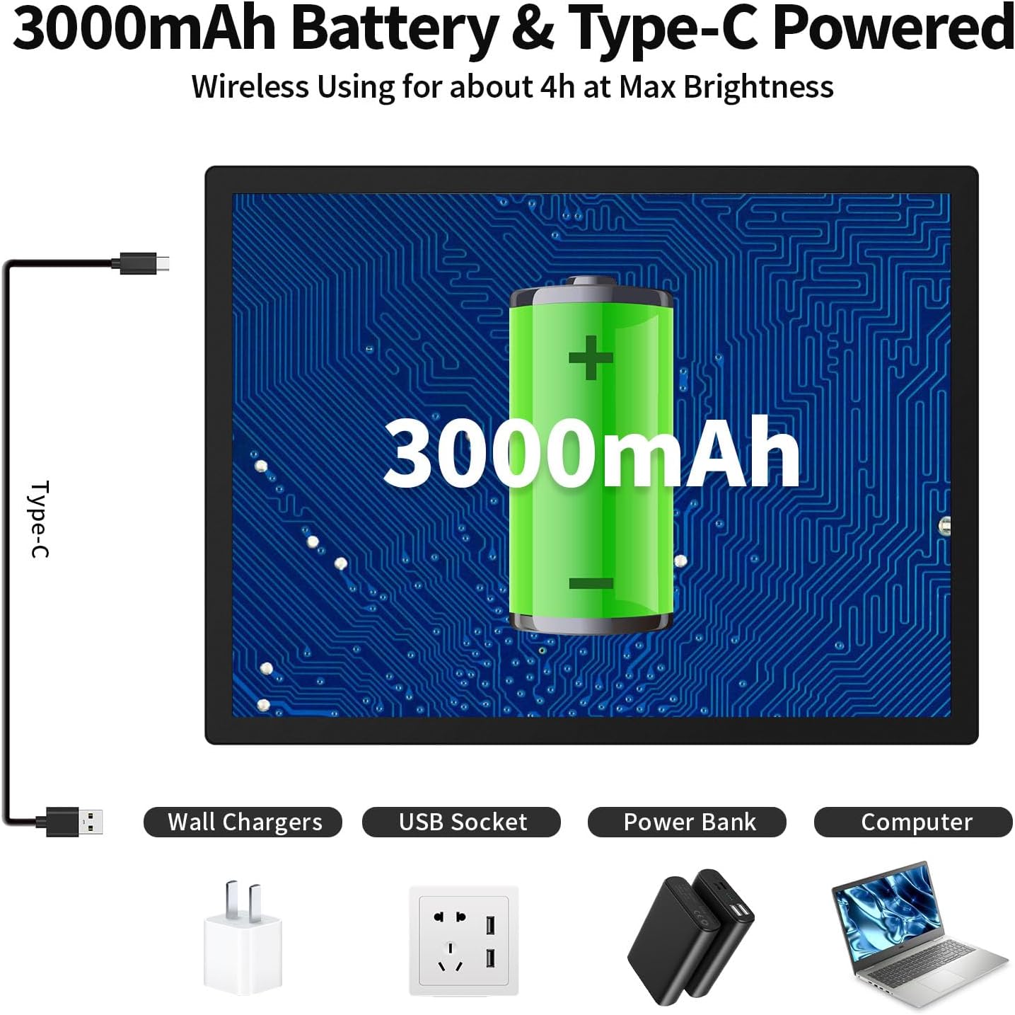 Rechargeable A4 Light Pad with Carry Bag & Stand,Ultra Thin Light Table with Clip,6 Levels of Brightness Light Box for tracing,Diamond Painting.led Light Board for Artists,Drawing,Sketching,Animation