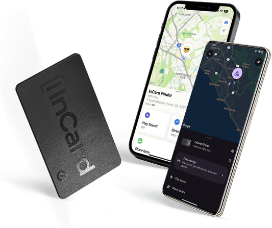 [2025 New, Designed in California] Wallet Tracker, Up to 5-Year Battery Life, Certifed by Apple Find My & Google's Find Hub (Find My Device), Item Locator, Card Holder Tracker, Bags, Android Tracker