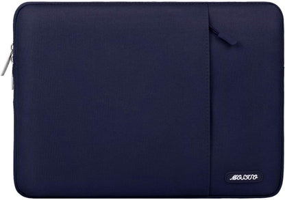 MOSISO Laptop Case 15 inch, 15 inch Laptop Sleeve Compatible with MacBook Air M5 A3448 M4 A3241 M3 A3114 M2 A2941 2026-2023, Dell XPS, Polyester Vertical Computer Sleeve Bag with Pocket, Black - Colors B
