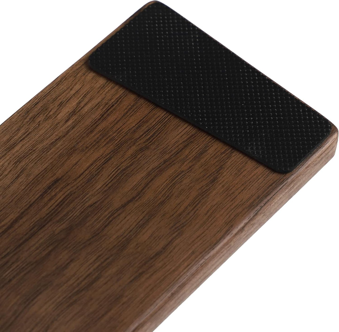2 pcs Mini Wood Wrist Rest Portable Movable Solid Wooden Walnut Beech for Most Mechanical Keyboard Numpad Sp64