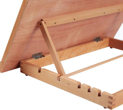 Falling in Art 5-Position Wood Drafting Table Easel Drawing and Sketching Board, 16 1/2 Inches by 12 1/8 Inches