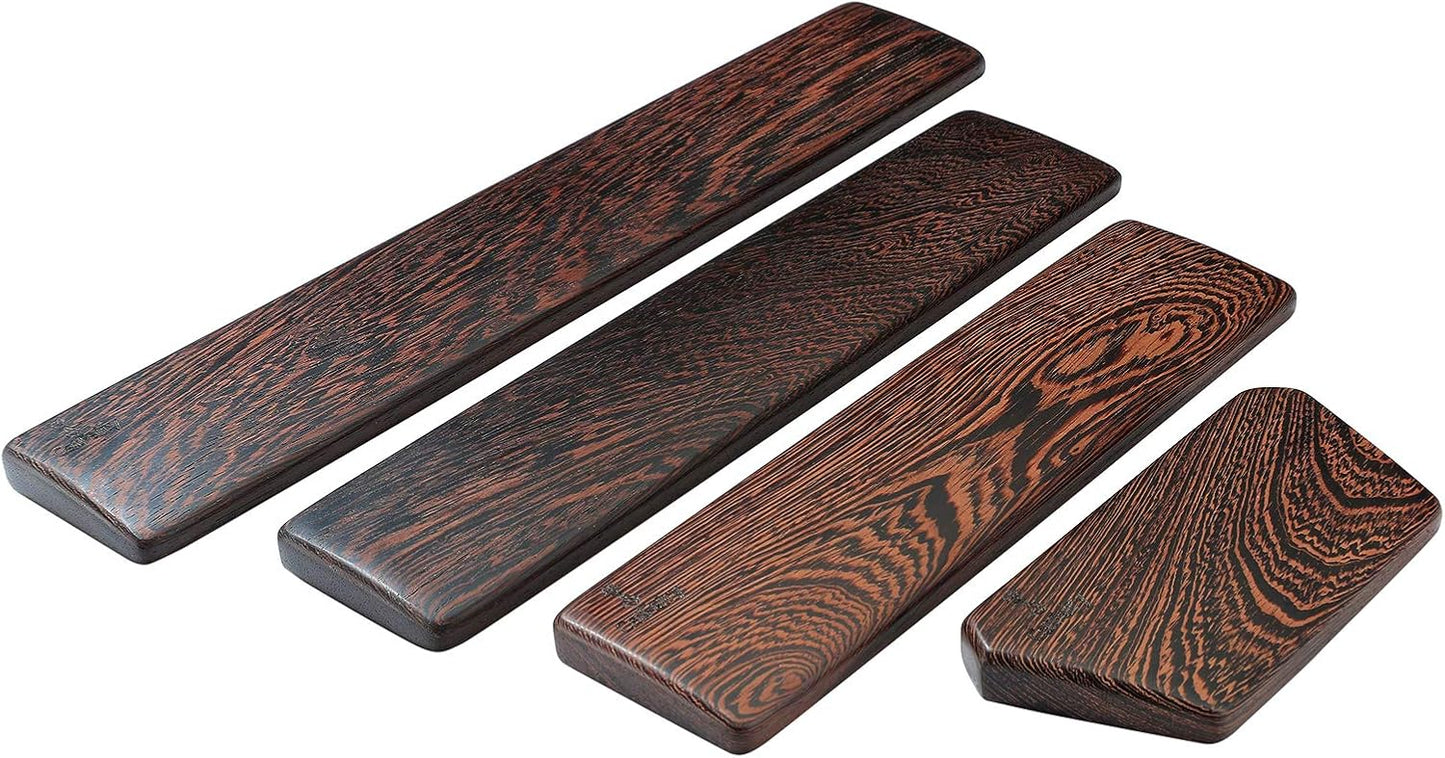 Wooden Keyboard Wrist Rest, Keyboard Wooden Palm Rest，Keyboard Wrist Rest Pad, Solid Wood Mouse Pad Wrist Guard, Ash Wood Wrist Rest, Wrist Pad for Keyboard, (Fraxinus Excelsior,11.8in)