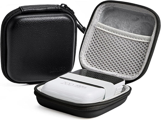 Charger Case for Macbook, Portable Tech Electronic Organizer Bag, Small Travel Storage Pouch for Laptop Accessories, MacBook Power Adapter, Charging Cords, USB Drives, Power Bank (Blue, L)