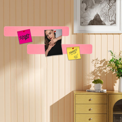 Bulletin Board Cork Board Cork Boards for Walls Cork Board for Office Pin Board Bulletin Boards for Walls (Brown)