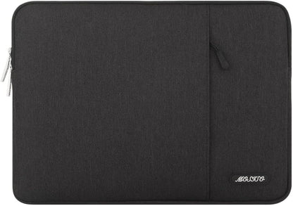 MOSISO Laptop Case 13.3 inch, 13-13.3 inch Laptop Sleeve Compatible with MacBook Air/Pro 13/Pro 14 M5 M4 M3 M2 M1, HP Dell ASUS Lenovo,Polyester Vertical Computer Sleeve Bag with Pocket, Antique Green - Colors A