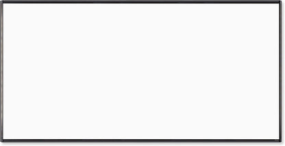 U Brands Framed Magnetic Weekly Calendar Dry Erase White Board, Office Supplies, Black Frame, with Marker, Magnet, 11” x 18”
