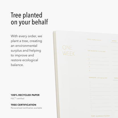 Pinesman - Elegant To Do List Notepad with Mouse Pad Feature, 11.22" x 7.87", 50 Tear-Off Sheets, Gold Foiled, Daily Planning, Eco-friendly To Do List Planner, FSC™ Certified To Do List Notebook for Work