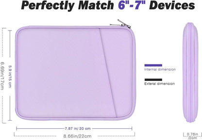 MoKo 9-11 Inch Tablet Sleeve Case, Fits New 11inch iPad Air M4/Pro M5, iPad A16 11", i-Pad 10/9/8/7th/Air 5/4th 10.9"/10.2", Tab S9/S8 11", Protective Bag Carrying Case with Pocket, Dark Gray