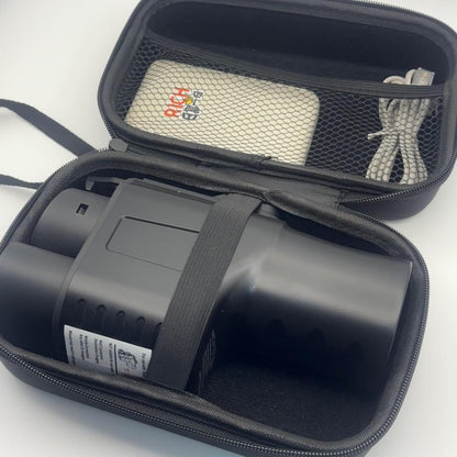Tesla NACS to CCS1 Adapter Storage Case - EVA Nylon Protective Bag with Handle, Compatible with Tesla Superchargers(Adapter NOT Included) L7.5 W4.72 H3.54