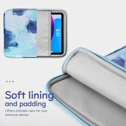 Dadanism 9-11" Tablet Sleeve Bag Carrying Case for iPad (A16) 11th Gen 11", iPad 10th Gen 10.9" Air 5/4, iPad Air M4/Pro 11", iPad 9/8/7th, Galaxy Tab A11+ Plus 11", Remarkable 2 10.3", Black