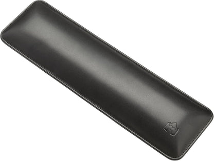 Bailey Compact by Castle - Wrist Rest for Keyboards with Around 61 Keys - Leather Ergonomic Computer Extra Firm Keyboard Wrist Support for Typists, Gaming, Heavy Office Use (Stone, Compact Size)