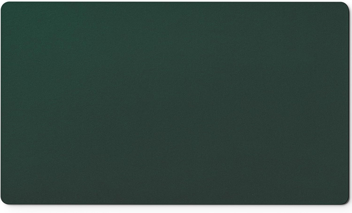 Nekmit Leather Desk Blotter Pad 17 x 12 Inches, Flat, Non-Slip, Waterproof, Black