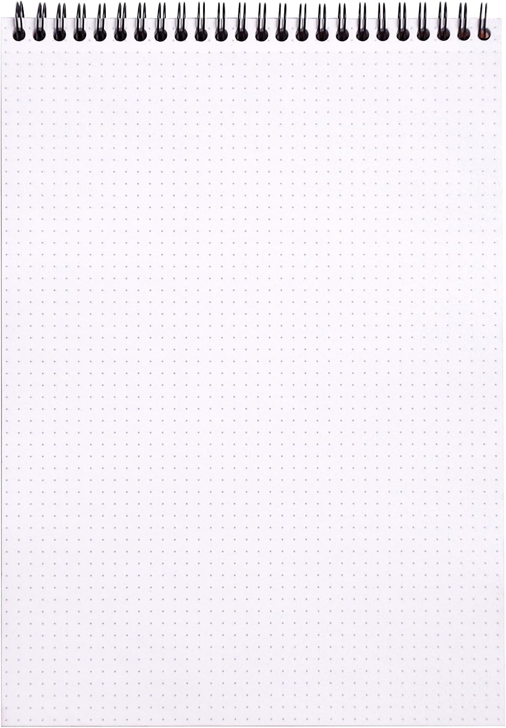 Rhodia #16 Wirebound Notepad 5.8" x 8.3" Dot Pad, Orange Cover