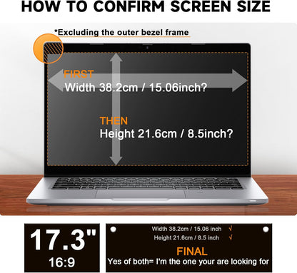Mamol 34 Inch Curved Computer Privacy Screen Filter for 21:9 Aspect Ratio Widescreen Monitor - Anti Glare Blue Light Filter, Removable Computer Monitor Privacy Shield, Anti-Scratch Screen Protector