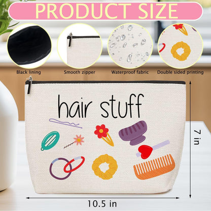 ZHAMEN 2 Pcs Cables Chargers Makeup Bag, Organizer Portable Pouch Purse Travel Essentials Organizer Cosmetic Bags for Women, Roomy Travel Makeup Toiletries Accessories, Birthday Gifts for Women