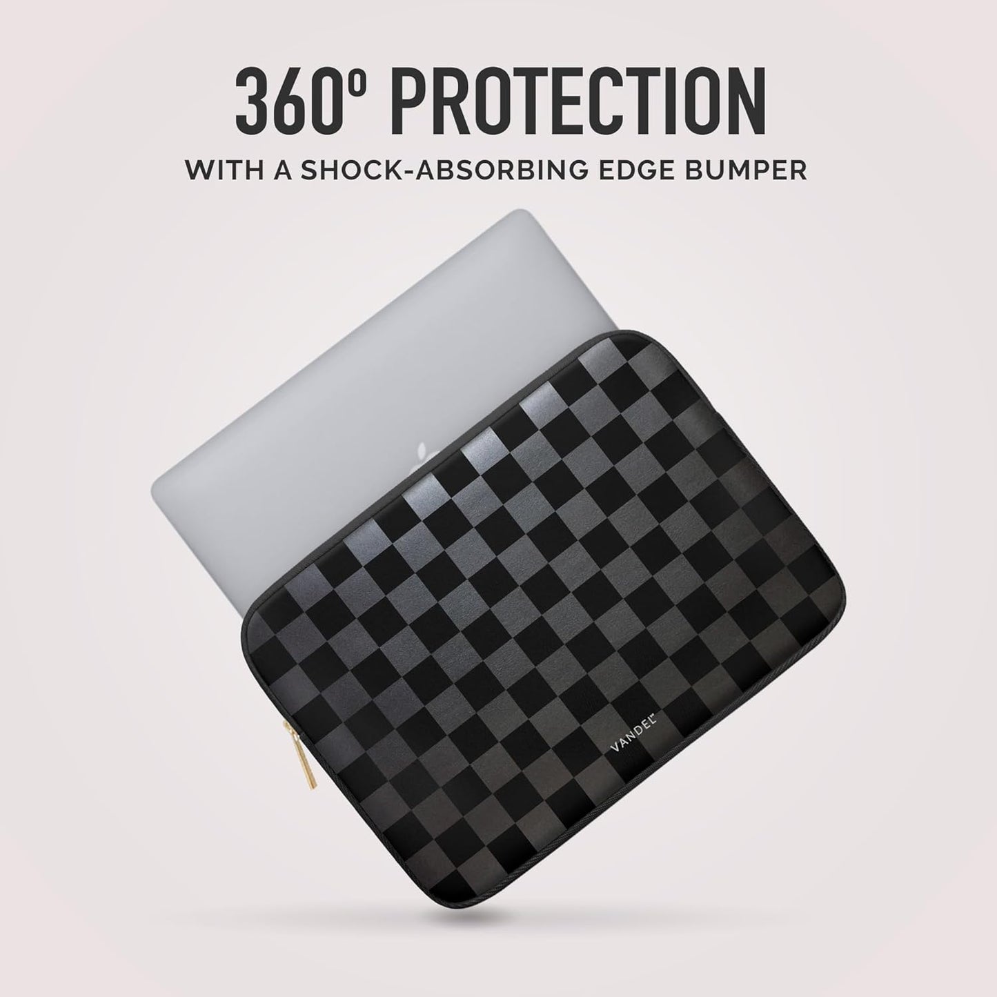 Vandel Slim MacBook Pro 16 Inch Laptop Sleeve, 15.6-16 inch Laptop Case, Protective MacBook Case Sleeve, Dell XPS 16 Cover 15.6 in, HP 15-fc, Lenovo IdeaPad 15, Mac Book Pouch, Computer Carrying Bag