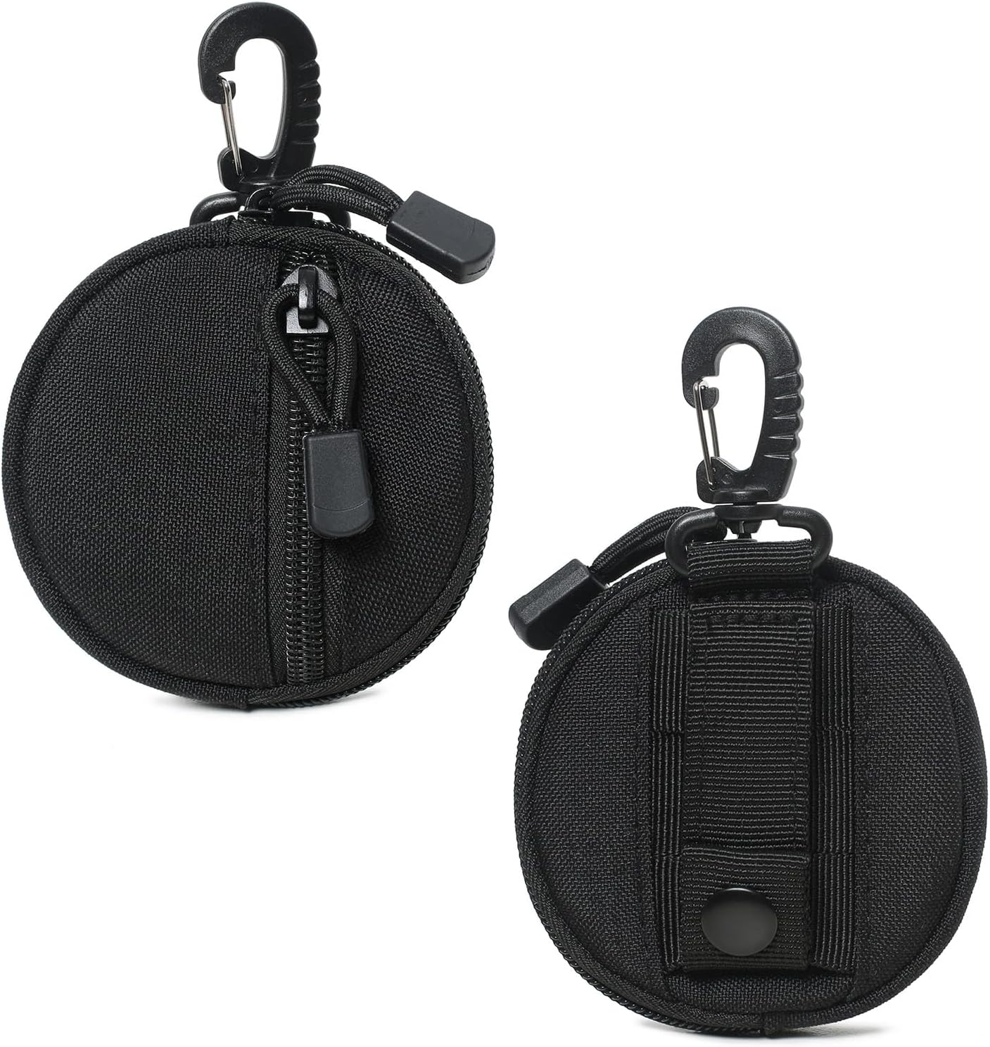 Tactical Belt Pouch Key Pouch Backpack Accessories Tactical Vest Attachments Small Molle Pouch EDC Wallet Travel Pill Container Portable