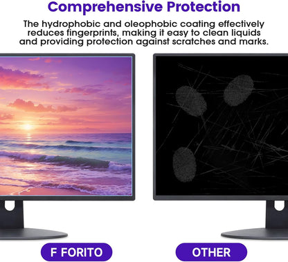 F FORITO 32 inch 16:9 Anti Blue Light Matte Screen Protector for Monitor, Compatible with 32" Sceptre/Dell/Asus/Acer/ViewSonic/Samsung/Aoc/HP/LG Widescreen Monitors