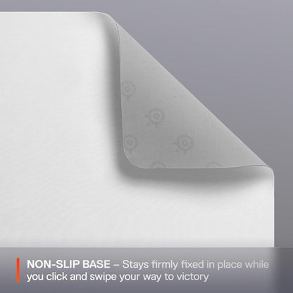 SteelSeries QcK Gaming Mouse Pad - XXL Cloth - Peak Tracking and Stability - Esports Mousepad - Never-Slip - Full Desk Coverage