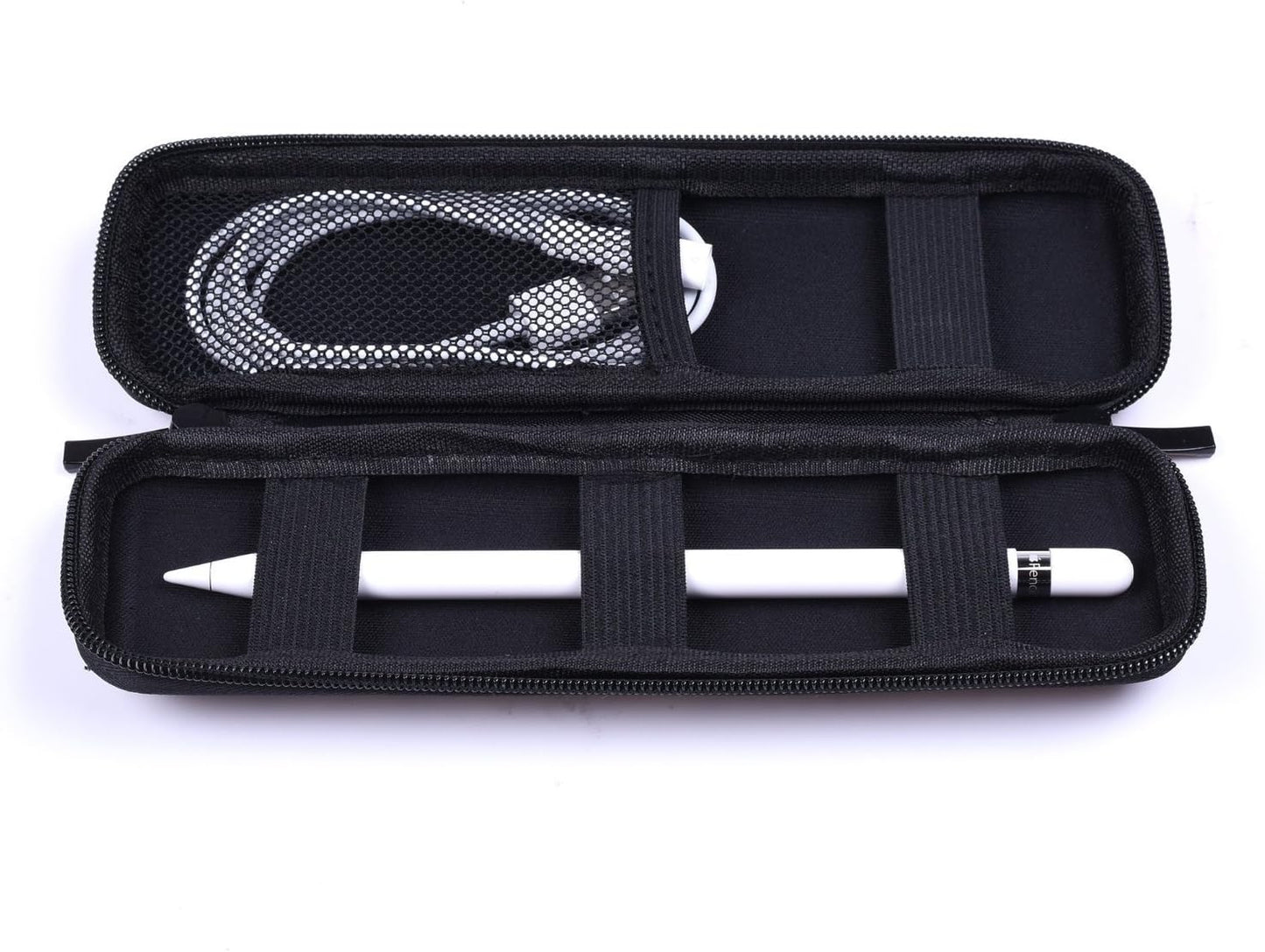 Cosmos Black Color EVA Hard Shell Stylus Pen Pencil Case Holder Compatible with Apple Pencil, Wacom Stylus Executive Fountain Pen, Ballpoint Pen, Stylus Touch Pen