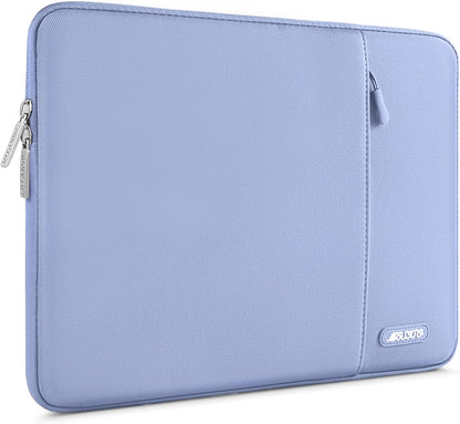 MOSISO Laptop Case 13.3 inch, 13-13.3 inch Laptop Sleeve Compatible with MacBook Air/Pro 13/Pro 14 M5 M4 M3 M2 M1, HP Dell ASUS Lenovo,Polyester Vertical Computer Sleeve Bag with Pocket, Antique Green - Colors B