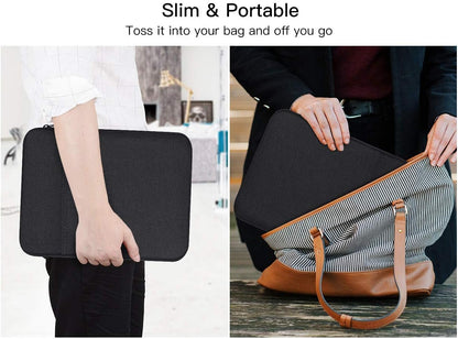 9-11 inch Tablet Sleeve Case for Fire Max 11 Tablet/Kindle Fire HD 10 Plus 10.1", iPad Pro M5 M4 /A16 11-in, iPad Air M2 M3 M4, 10.2 10.5 10.9 iPad Air, Galaxy Tab A9+ Plus, Fit Magic Keyboard -Purple
