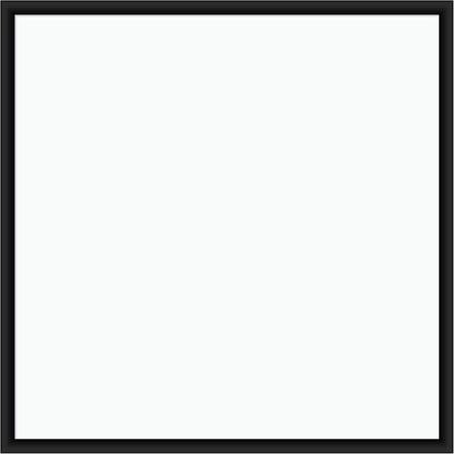 U Brands Framed Magnetic Weekly Calendar Dry Erase White Board, Office Supplies, Black Frame, with Marker, Magnet, 11” x 18”
