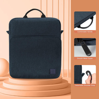 Dadanism 9-11 Inch Tablet Sleeve Bag Carrying Case with Shoulder Strap for iPad (A16) 11", iPad 10th Gen 10.9", iPad Air M4/Pro M5 11", iPad 9/8/7th 10.2", Galaxy Tab A11+ Plus 11", Cloudy Pink