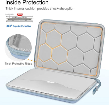 FINPAC Hard Laptop Sleeve Case for MacBook Neo A18 Pro,13 inch MacBook Air 2026 M5/M4/M3/M2/M1,14 inch MacBook Pro 2026 M5/M4/M3/M2 Pro/Max,Waterproof Case for Dell,Surface Laptop,HP,Acer,Black | Hard