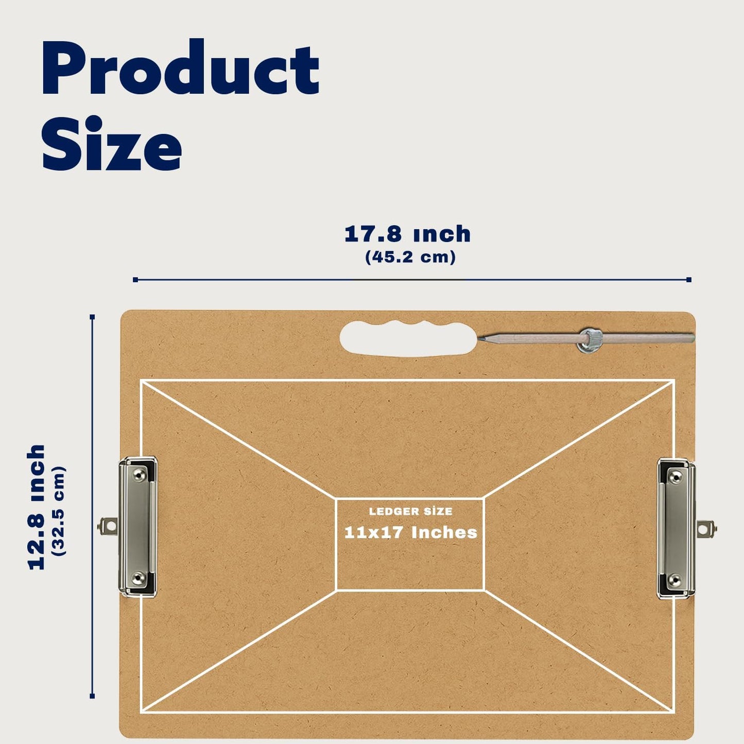 18x24 Clipboard - Foldable 18x24 File Folder & Drawing Board - Folds to 11x17 Clipboard, 4 Clips, Corner Protectors, Portable Art Portfolio, Architecture Folder, 11x17 Binder, Portfolio Binder (Green)